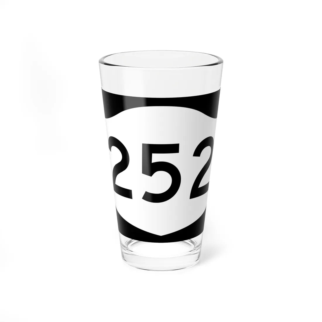 NY-3di (New York) (Road Sign) Pint Glass 16oz 16oz - Go Mug Yourself