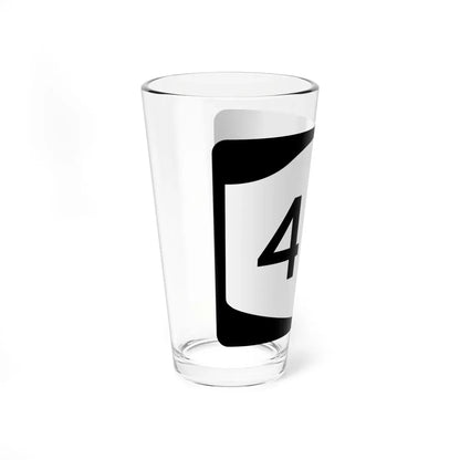 NY-41A (New York) (Road Sign) Pint Glass 16oz - Go Mug Yourself