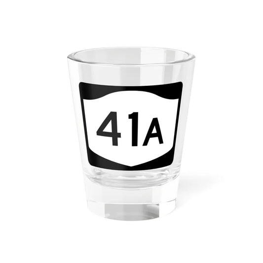 NY-41A (New York) (Road Sign) Shot Glass 1.5oz 1.5oz - Go Mug Yourself