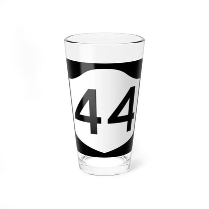 NY-44 (New York) (Road Sign) Pint Glass 16oz 16oz - Go Mug Yourself