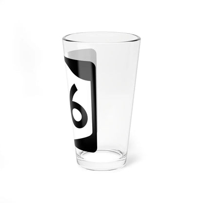 NY-46 (New York) (Road Sign) Pint Glss 16oz - Go Mug Yourself