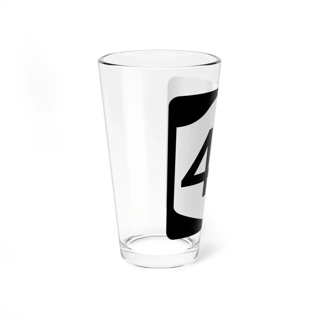 NY-48 (New York) (Road Sign) Pint Glass 16oz - Go Mug Yourself