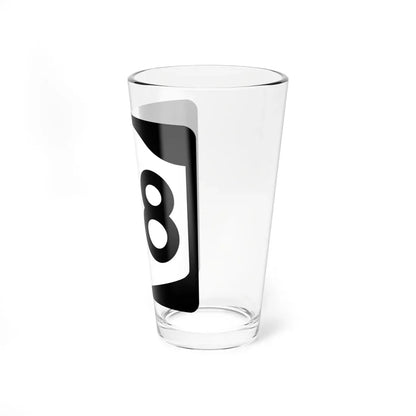 NY-48 (New York) (Road Sign) Pint Glass 16oz - Go Mug Yourself