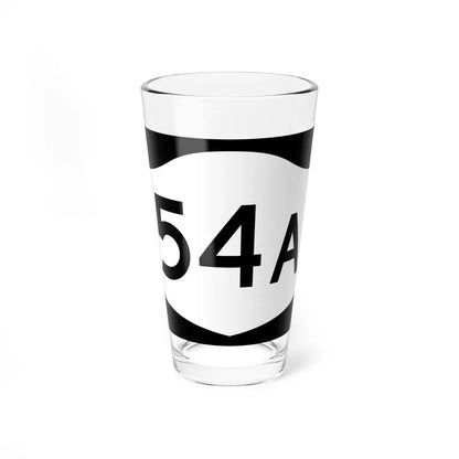 NY-54A (New York) (Road Sign) Pint Glass 16oz 16oz - Go Mug Yourself