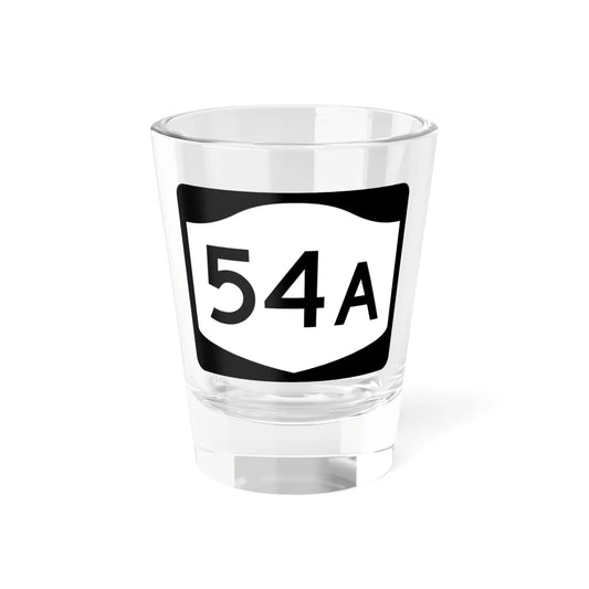 NY-54A (New York) (Road Sign) Shot Glass 1.5oz 1.5oz - Go Mug Yourself