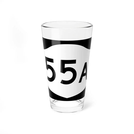 NY-55A (New York) (Road Sign) Pint Glass 16oz 16oz - Go Mug Yourself