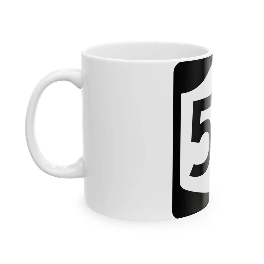 NY-56 (New York) (Road Sign) White Coffee Mug - Go Mug Yourself