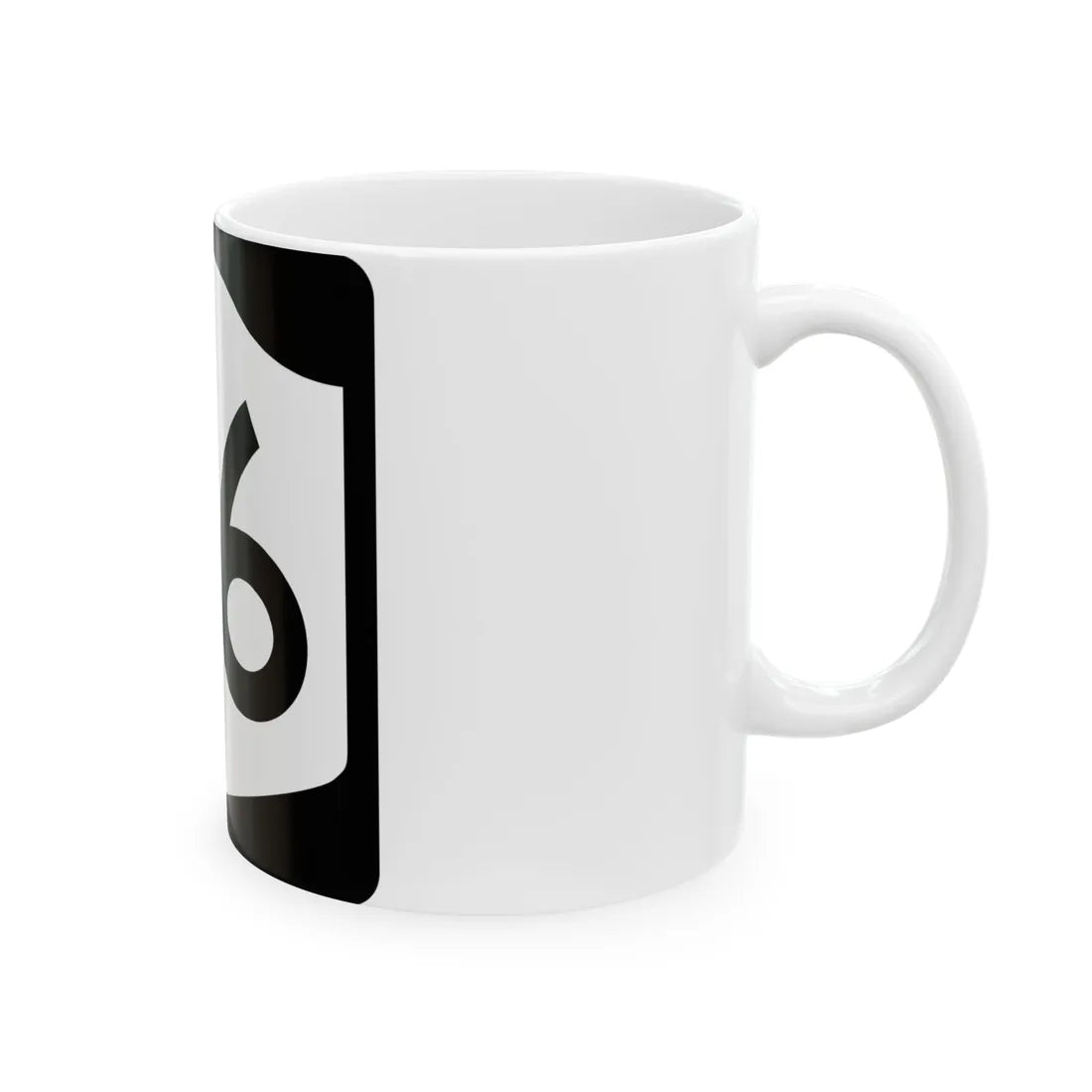 NY-56 (New York) (Road Sign) White Coffee Mug - Go Mug Yourself