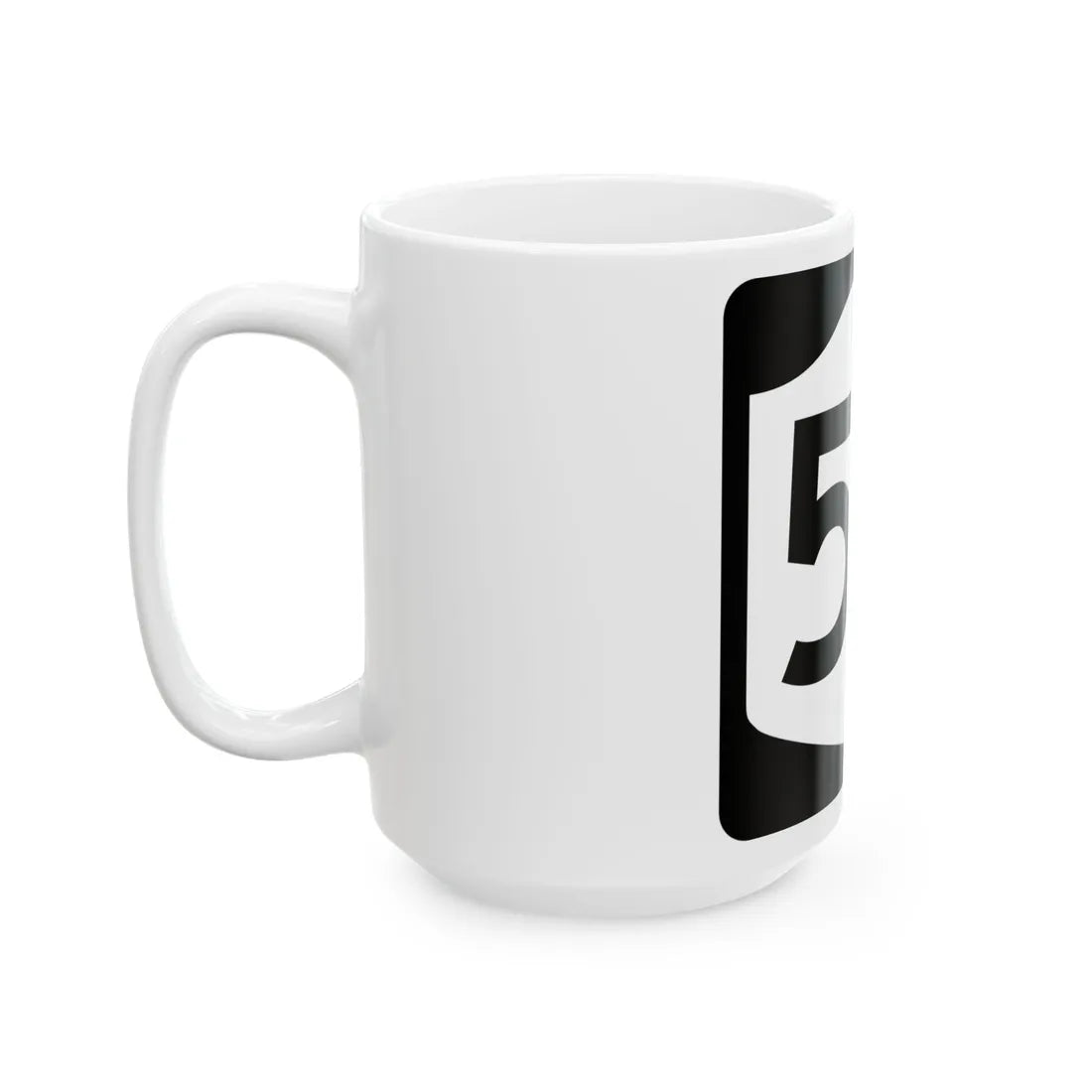 NY-57 (New York) (Road Sign) White Coffee Mug - Go Mug Yourself