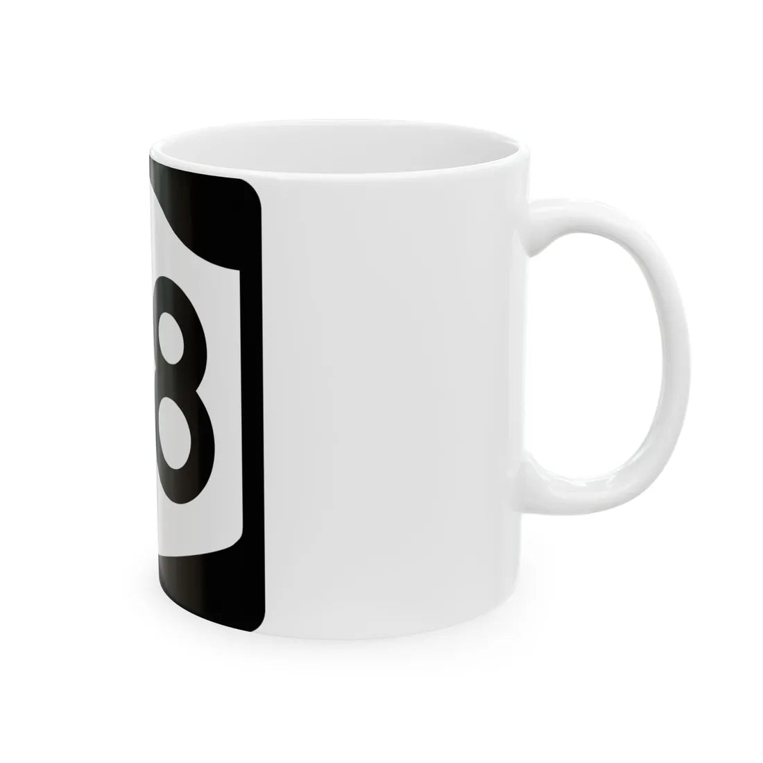 NY-58 (New York) (Road Sign) White Coffee Mug - Go Mug Yourself