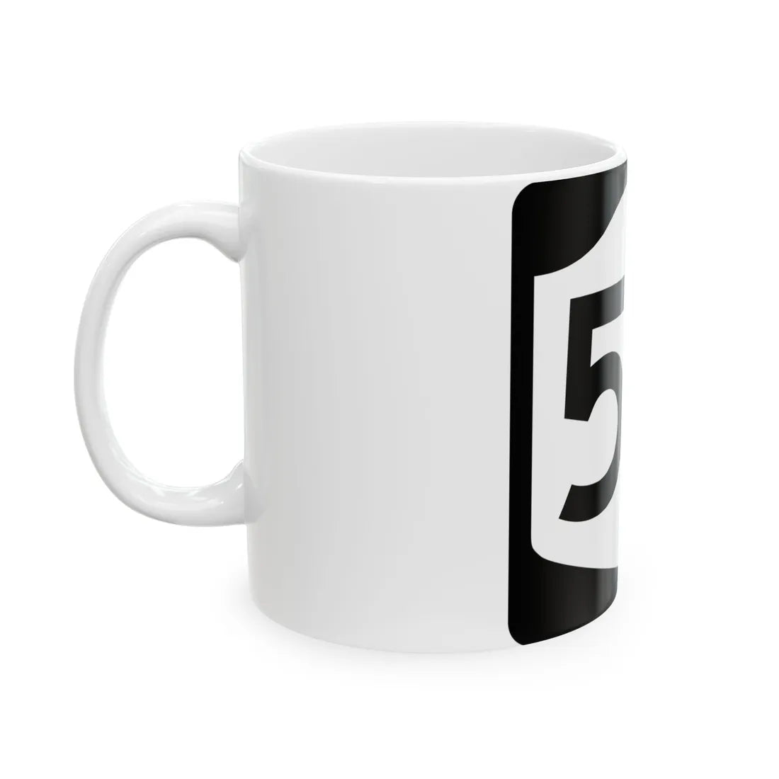 NY-59 (New York) (Road Sign) White Coffee Mug - Go Mug Yourself