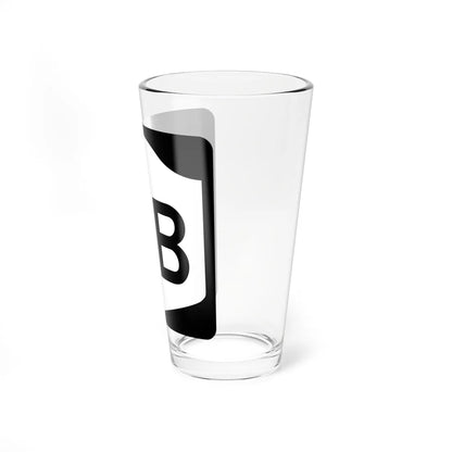 NY-5B (New York) (Road Sign) Pint Glass 16oz - Go Mug Yourself