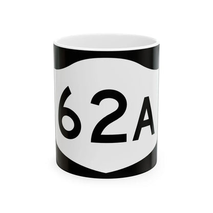 NY-62A (New York) (Road Sign) White Coffee Mug 11oz - Go Mug Yourself