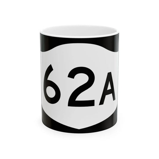 NY-62A (New York) (Road Sign) White Coffee Mug 11oz - Go Mug Yourself