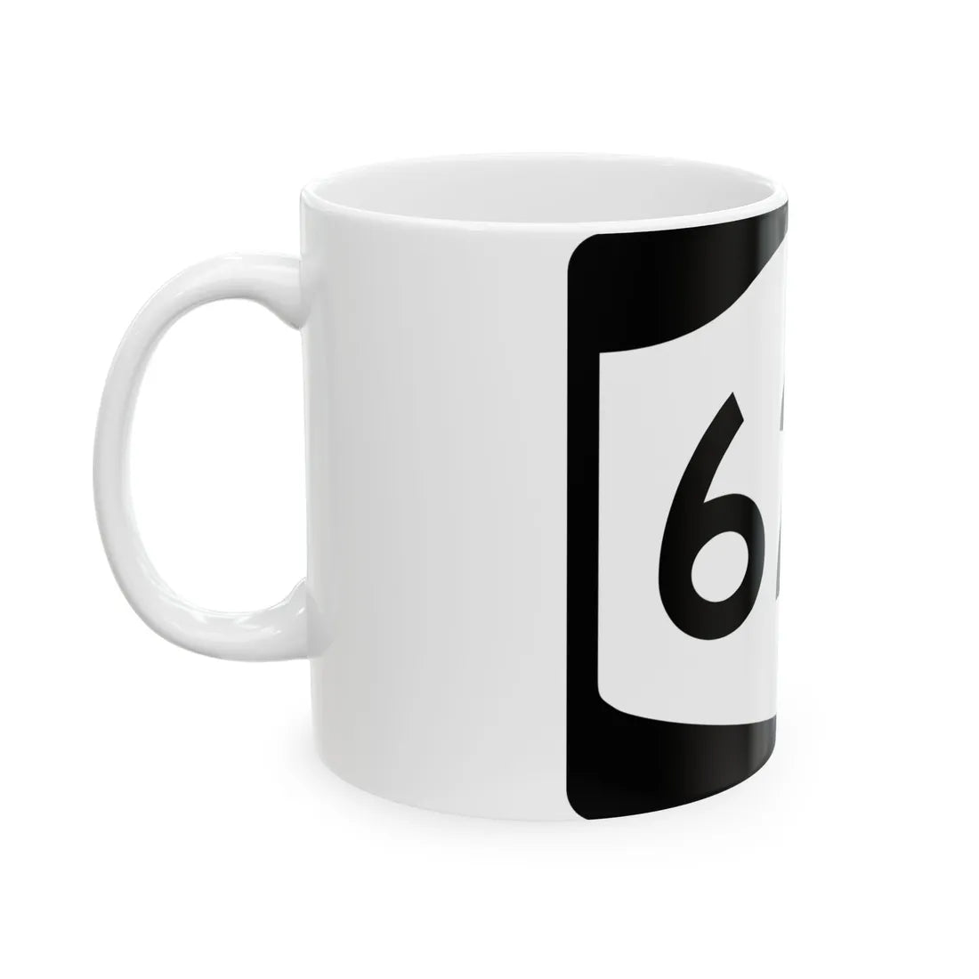 NY-62A (New York) (Road Sign) White Coffee Mug - Go Mug Yourself