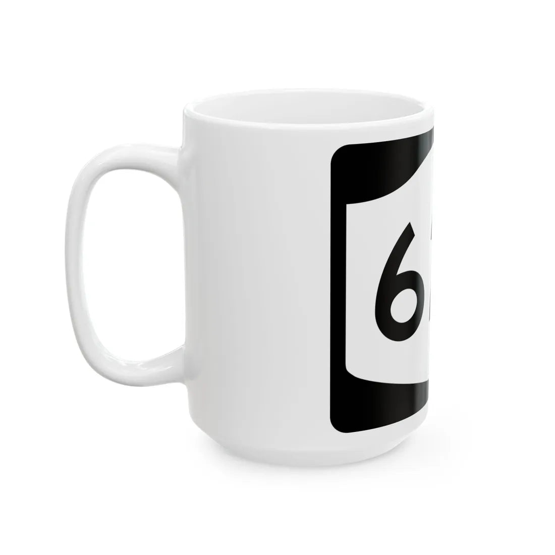 NY-62A (New York) (Road Sign) White Coffee Mug - Go Mug Yourself