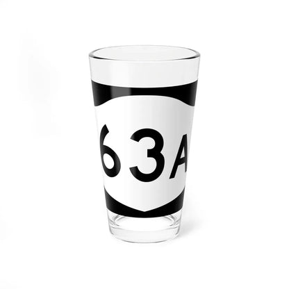 NY-63A (New York) (Road Sign) Pint Glass 16oz 16oz - Go Mug Yourself