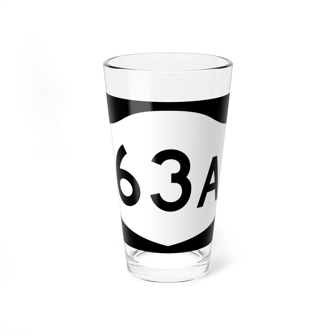 NY-63A (New York) (Road Sign) Pint Glss 16oz 16oz - Go Mug Yourself