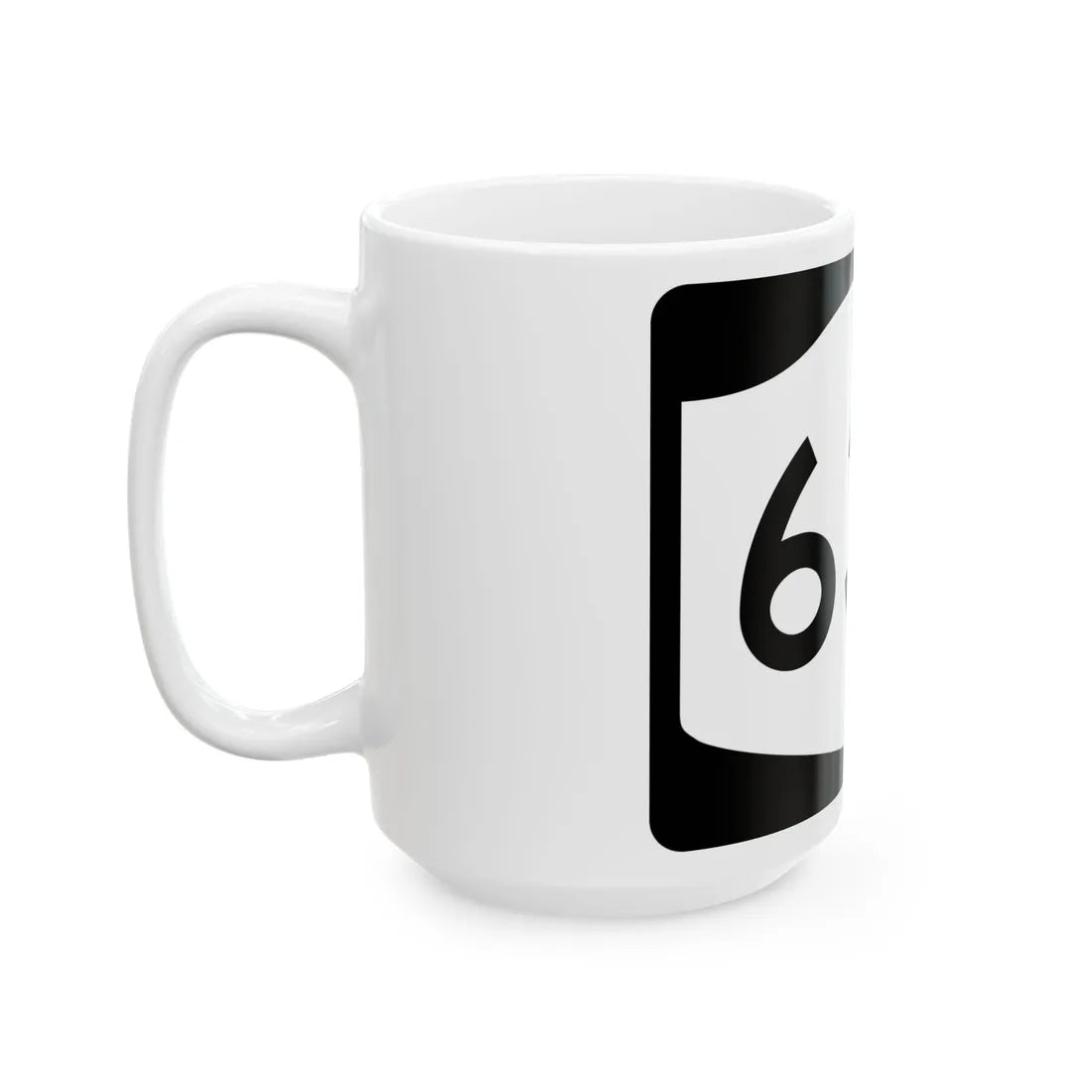 NY-63A (New York) (Road Sign) White Coffee Mug - Go Mug Yourself