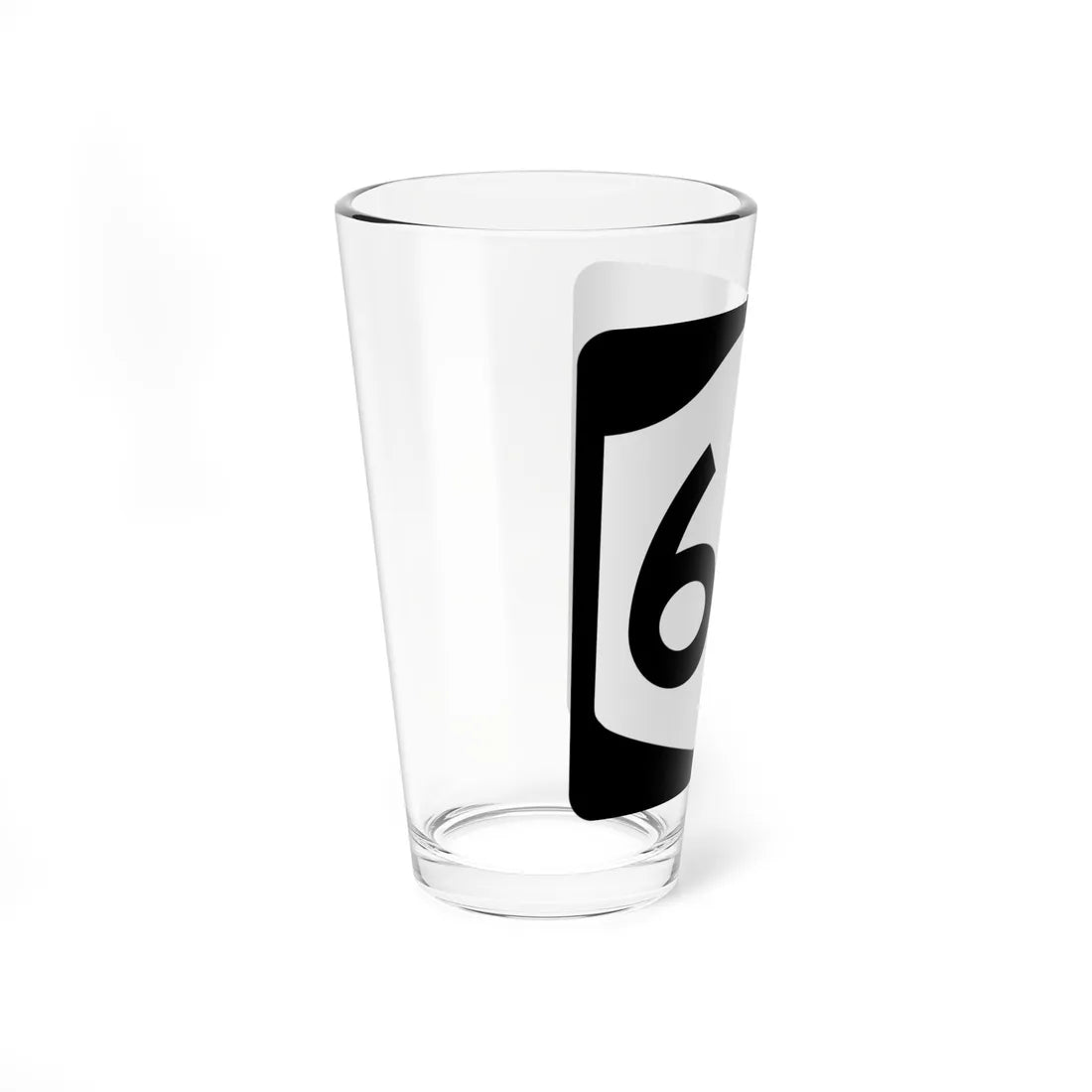 NY-64 (New York) (Road Sign) Pint Glss 16oz - Go Mug Yourself