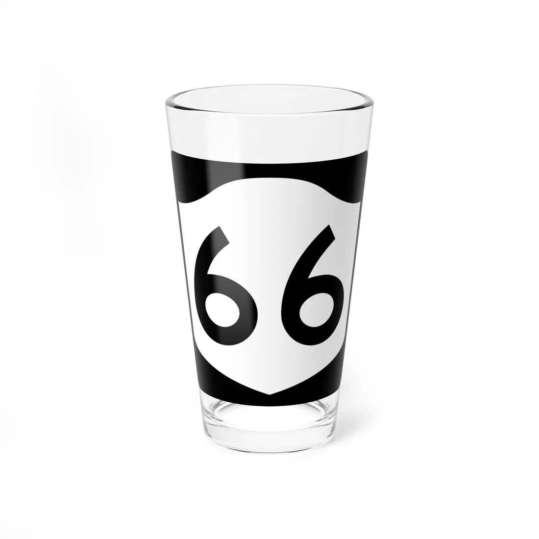 NY-66 (New York) (Road Sign) Pint Glss 16oz 16oz - Go Mug Yourself