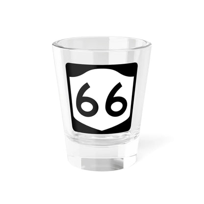NY-66 (New York) (Road Sign) Shot Glass 1.5oz 1.5oz - Go Mug Yourself