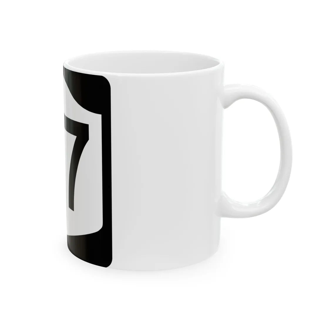 NY-67 (New York) (Road Sign) White Coffee Mug - Go Mug Yourself