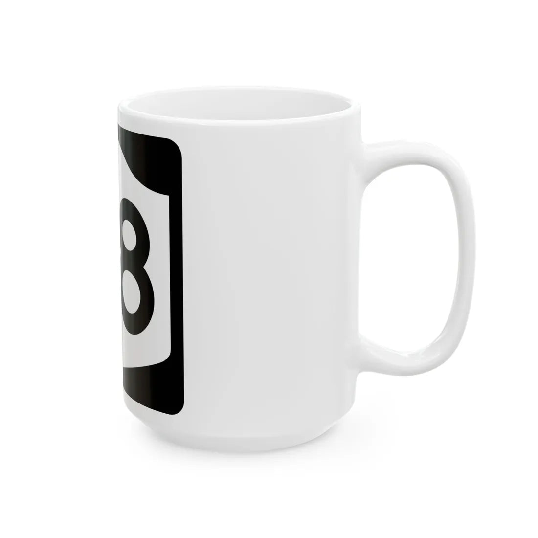 NY-68 (New York) (Road Sign) White Coffee Mug - Go Mug Yourself