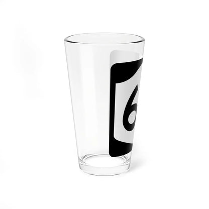 NY-6N (New York) (Road Sign) Pint Glass 16oz - Go Mug Yourself