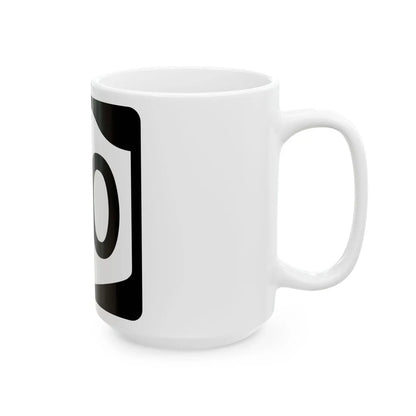 NY-70 (New York) (Road Sign) White Coffee Mug - Go Mug Yourself