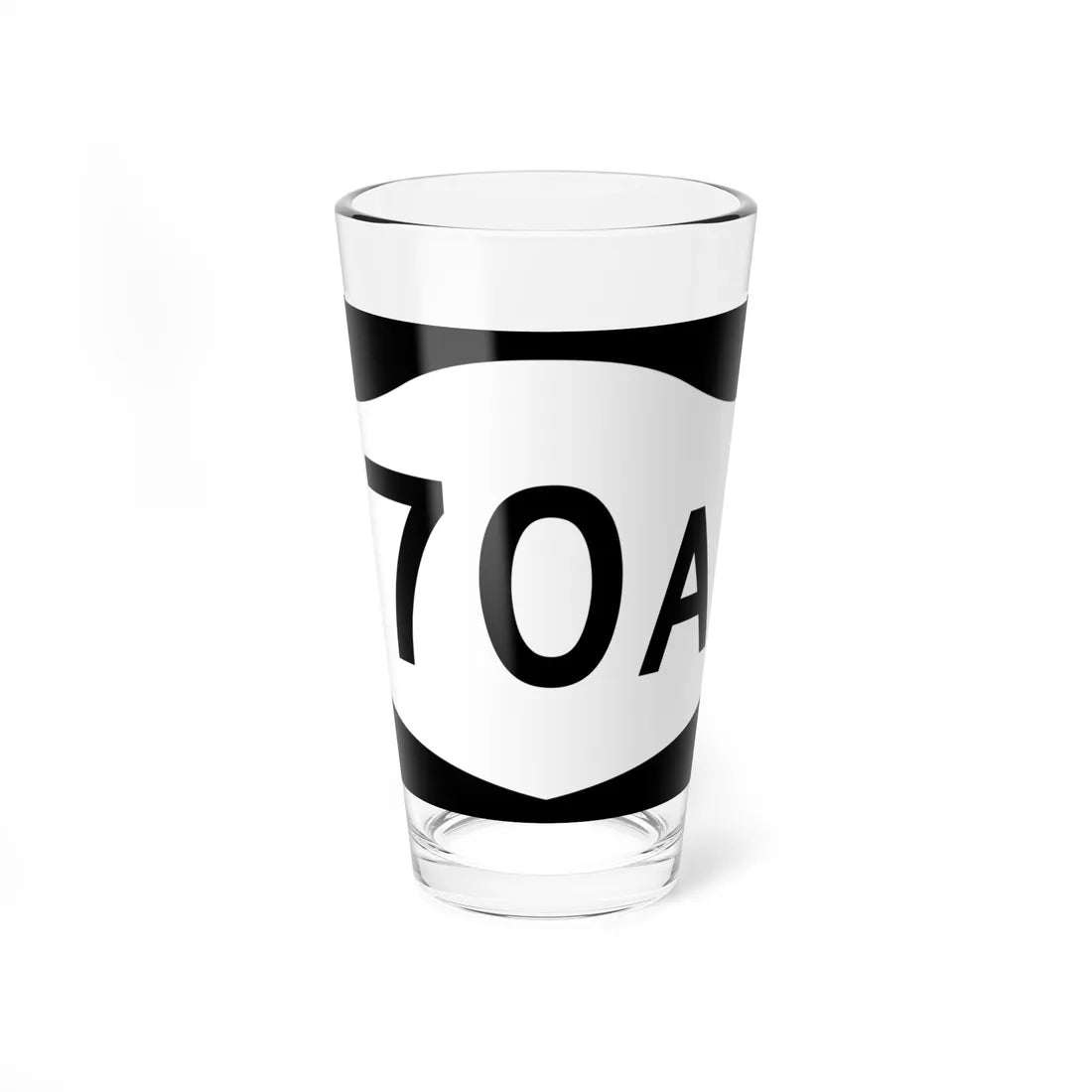 NY-70A (New York) (Road Sign) Pint Glass 16oz 16oz - Go Mug Yourself