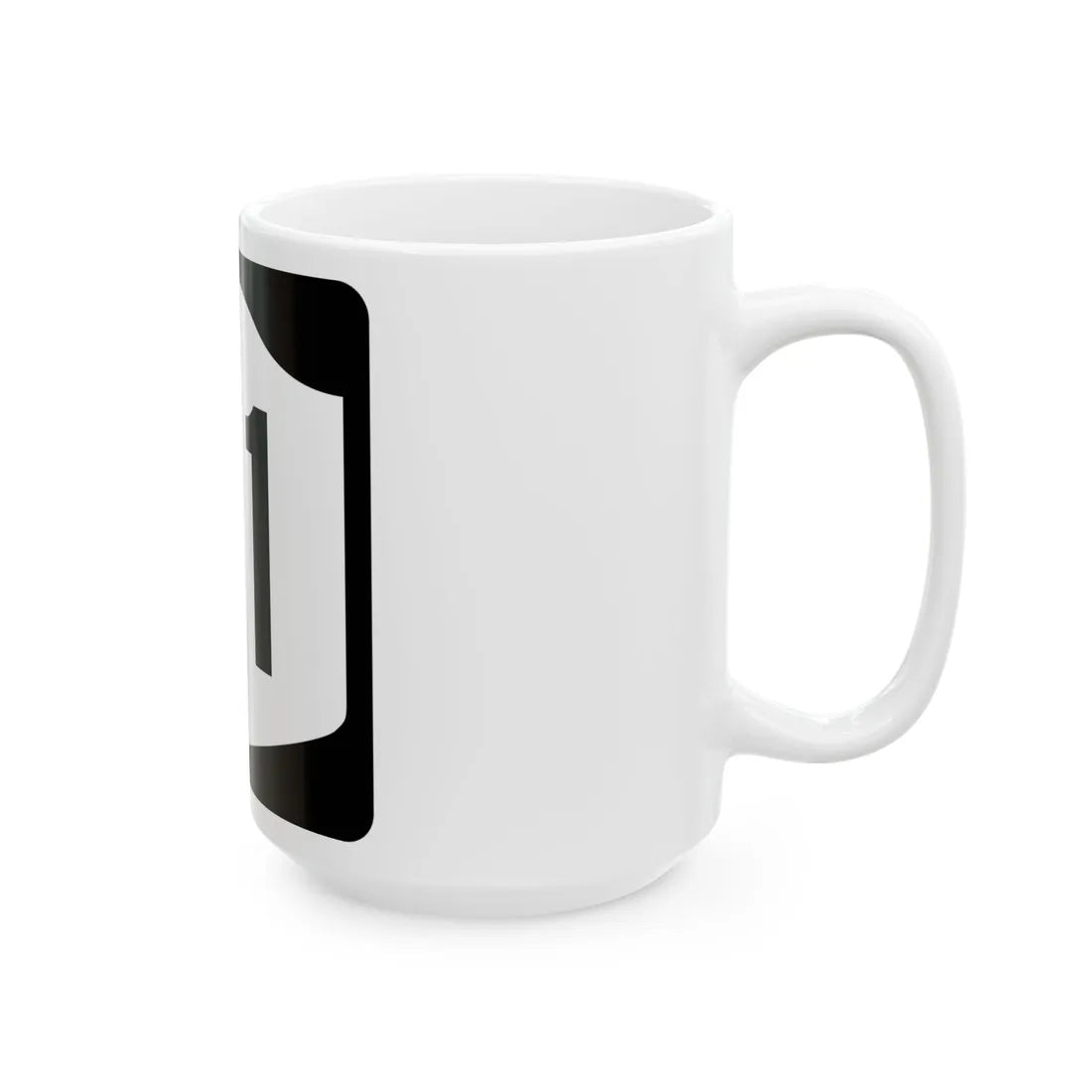 NY-71 (New York) (Road Sign) White Coffee Mug - Go Mug Yourself