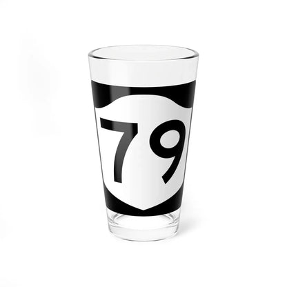NY-79 (New York) (Road Sign) Pint Glass 16oz 16oz - Go Mug Yourself