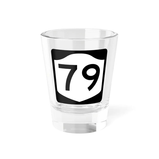 NY-79 (New York) (Road Sign) Shot Glass 1.5oz 1.5oz - Go Mug Yourself