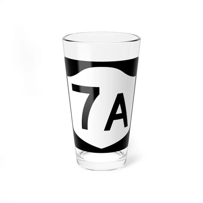 NY-7A (New York) (Road Sign) Pint Glass 16oz 16oz - Go Mug Yourself