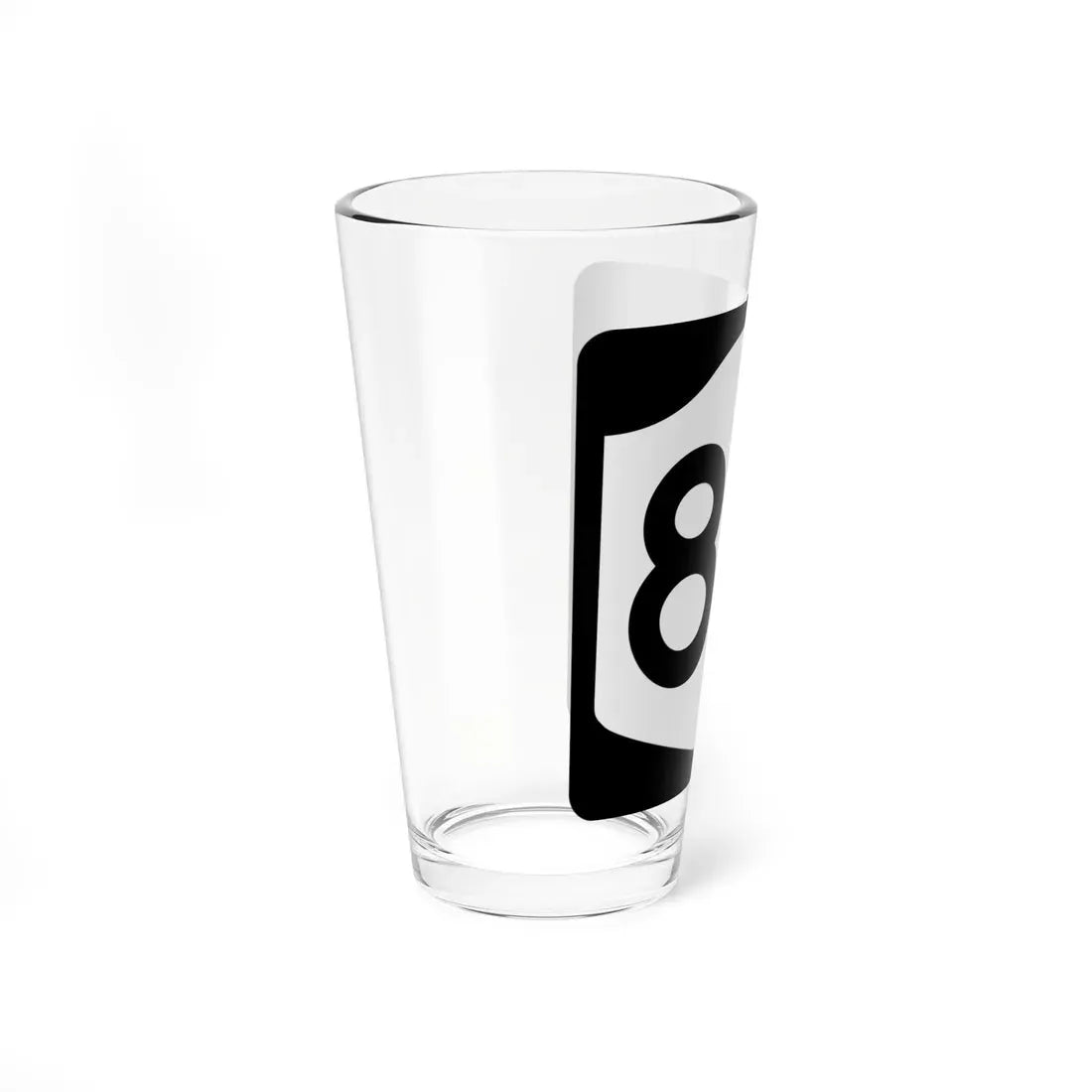 NY-80 (New York) (Road Sign) Pint Glass 16oz - Go Mug Yourself