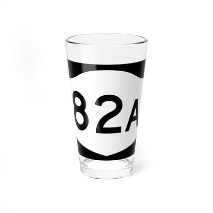 NY-82A (New York) (Road Sign) Pint Glass 16oz 16oz - Go Mug Yourself