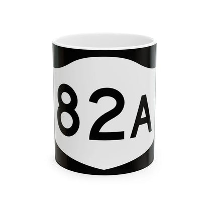 NY-82A (New York) (Road Sign) White Coffee Mug 11oz - Go Mug Yourself