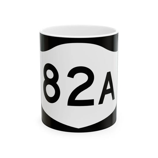 NY-82A (New York) (Road Sign) White Coffee Mug 11oz - Go Mug Yourself