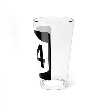 NY-84 (New York) (Road Sign) Pint Glass 16oz - Go Mug Yourself