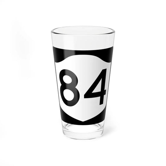 NY-84 (New York) (Road Sign) Pint Glss 16oz 16oz - Go Mug Yourself