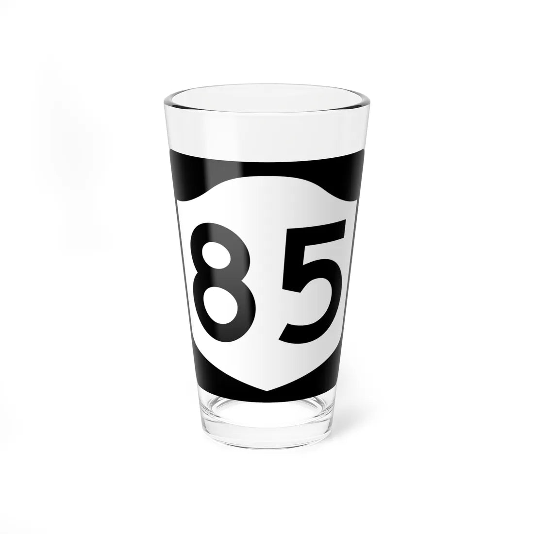 NY-85 (New York) (Road Sign) Pint Glss 16oz 16oz - Go Mug Yourself