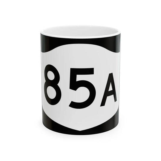 NY-85A (New York) (Road Sign) White Coffee Mug 11oz - Go Mug Yourself