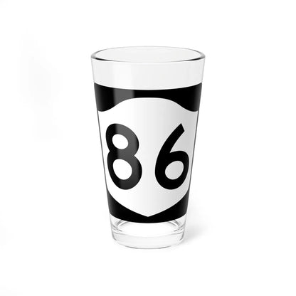 NY-86 (New York) (Road Sign) Pint Glss 16oz 16oz - Go Mug Yourself