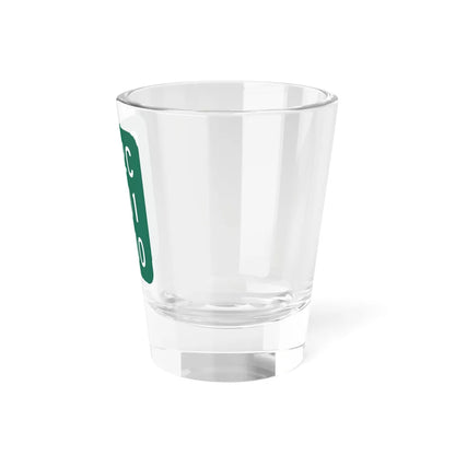NY-912C (New York) (Road Sign) Shot Glass 1.5oz - Go Mug Yourself