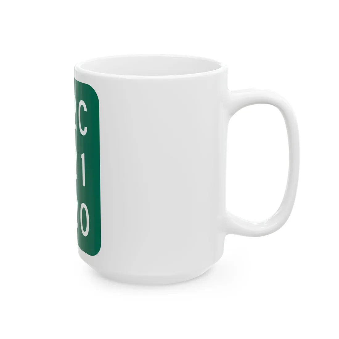 NY-912C (New York) (Road Sign) White Coffee Mug - Go Mug Yourself