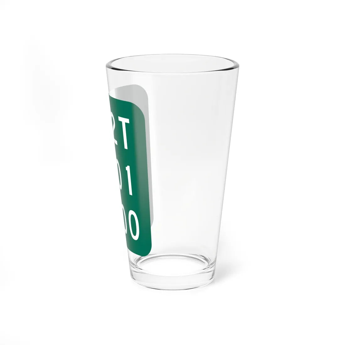NY-912T (New York) (Road Sign) Pint Glass 16oz - Go Mug Yourself