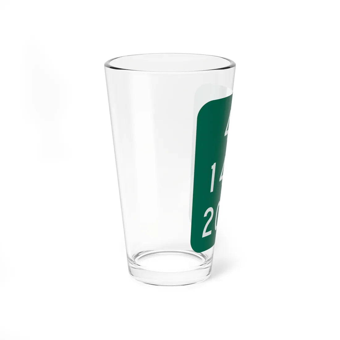 NY-915E (New York) (Road Sign) Pint Glass 16oz - Go Mug Yourself