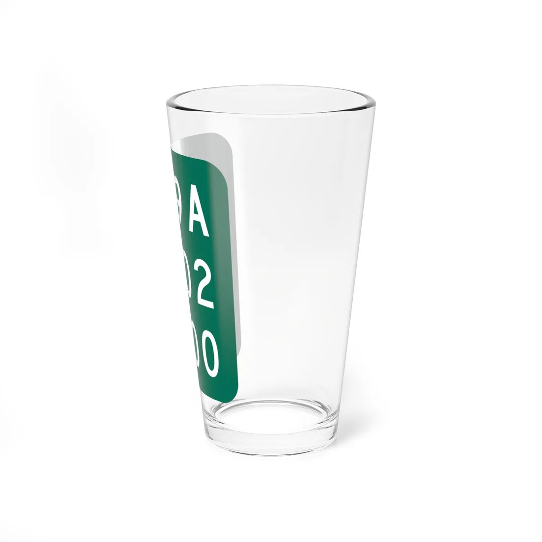 NY-920J (New York) (Road Sign) Pint Glass 16oz - Go Mug Yourself