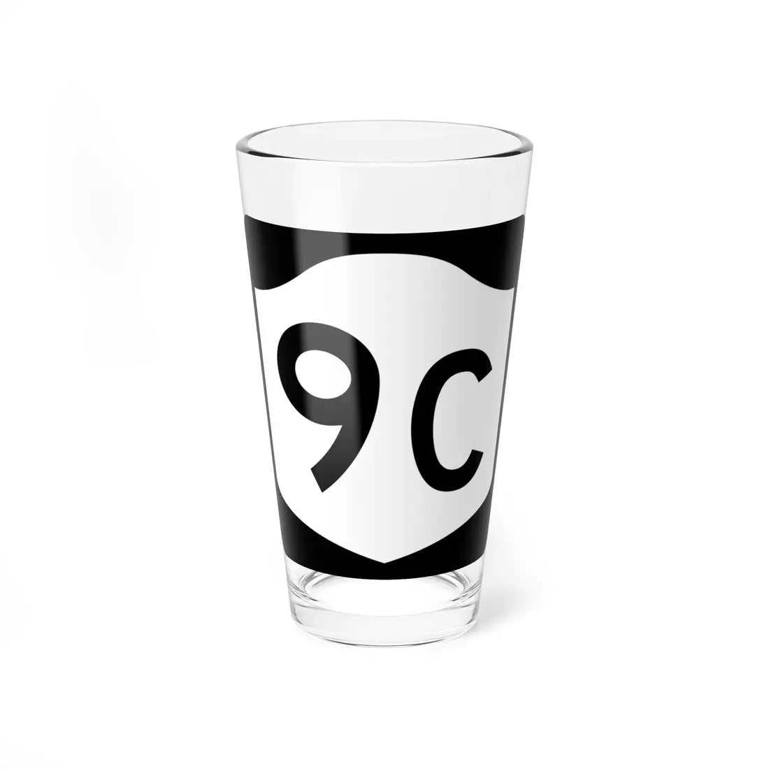 NY-9C (New York) (Road Sign) Pint Glass 16oz 16oz - Go Mug Yourself